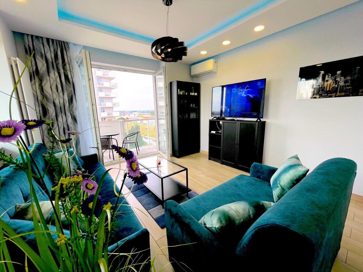 Apartament Z Tarasem I Widokiem Na Odre Βρότσλαβ Εξωτερικό φωτογραφία